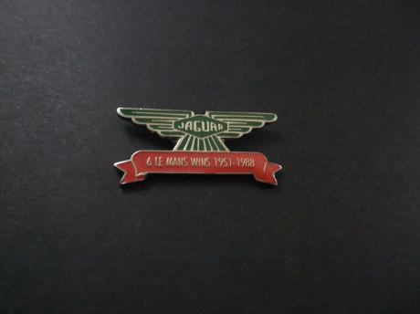 Jaguar 6 x winner 24h Le Mans 1951-1988